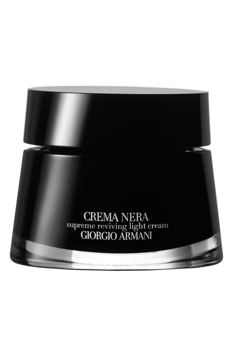ARMANI beauty Crema Nera Supreme Lightweight Reviving Anti-Aging Face Cream | Nordstrom