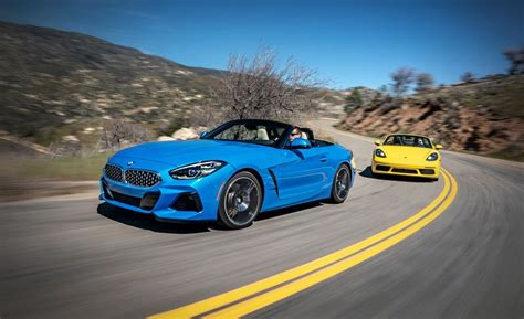 2019 BMW Z4 sDrive30i vs. 2019 Porsche 718 Boxster – Convertibles Compared