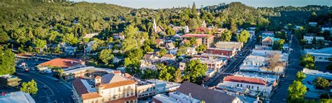 Downtown Sonora, CA (Arial view) – City of Sonora