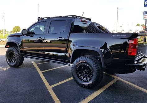 Black Chevrolet Colorado Z71 Truck