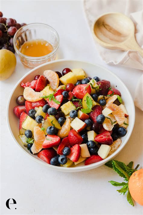 Easy Rainbow Fruit Salad Recipe | Elizabeth Rider