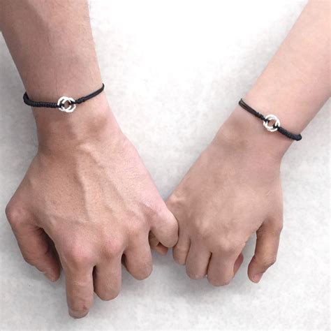 Trinity Couples Bracelet | Couple bracelets, Matching couple bracelets, Couples bracelet
