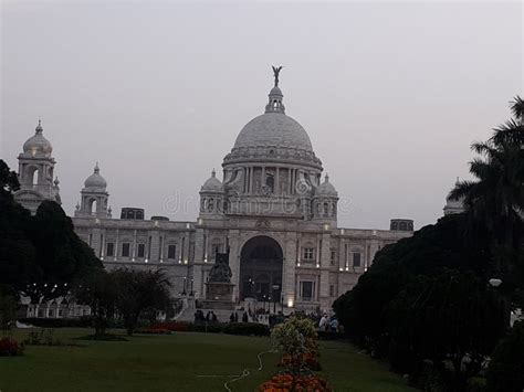 Victoria Memorial Hall Palace at Kolkata City Editorial Image - Image ...