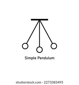 Diagram Simple Pendulum Harmonic Motion Vector Stock Vector (Royalty Free) 2273383495 | Shutterstock