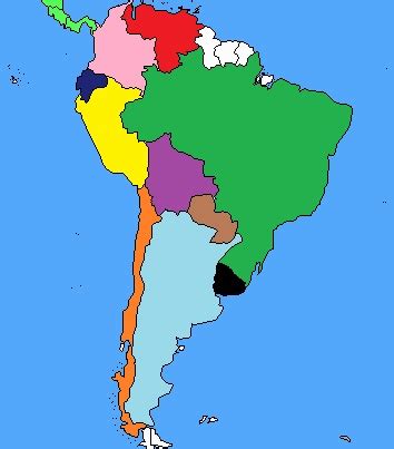 South America Map Quiz - By survivor_marc