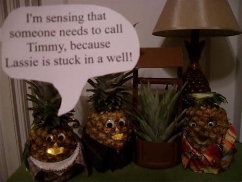 Anyone else remember the pineapple carving contest? This was my husband’s entry. 😁 : r/psych