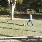 Kids playing soccer in Vina del Mar, Chile (#4) - Virtual Globetrotting