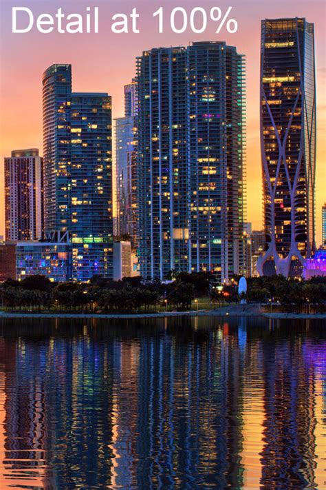 Miami Skyline Sunset - Wall Decor - Fine Art Photography