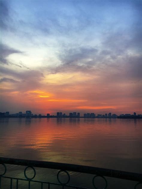 Hanoi Lake Sunset - Free photo on Pixabay