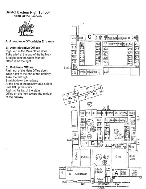 School Map - Bristol Eastern High School