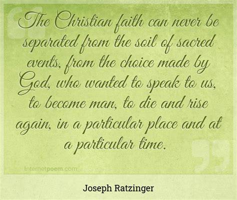 The Christian faith can never be separated from the s... #4