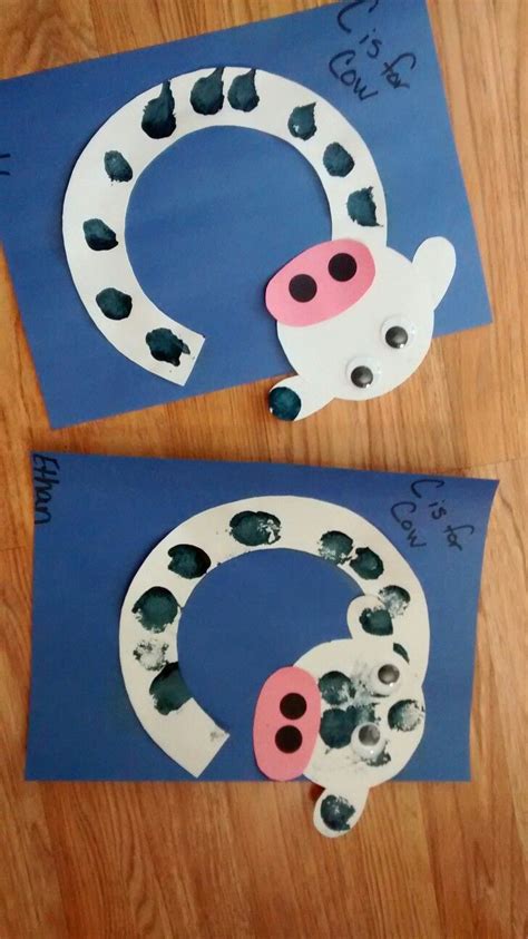 Letter C for cow | Preschool letter crafts, Letter a crafts, Preschool ...