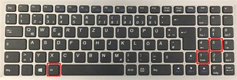 Durchschnittszeichen | Tastenkombination für PC / Windows Tastatur