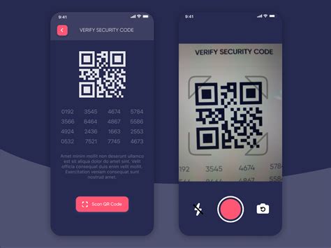 QR Code UI Concept | Search by Muzli