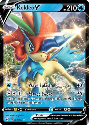 Keldeo V (Sword & Shield 53) - Bulbapedia, the community-driven Pokémon ...