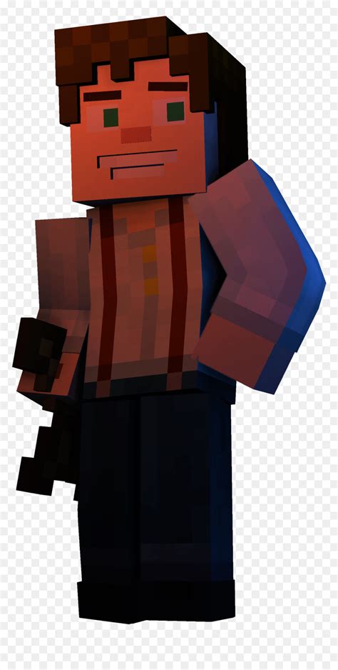 1lfmiox - Male Pictures Of Jesse From Minecraft Story Mode, HD Png Download - vhv