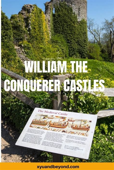 William The Conqueror Castles