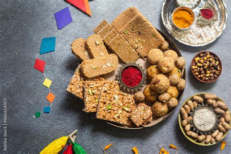 Lohri Dessert Platter Stock Photo | Adobe Stock