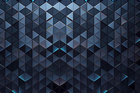 Premium Photo | Navy blue abstract background with geometric shapes texture