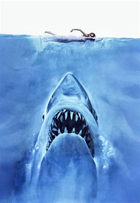 Jaws the original poster - Photographic print for sale