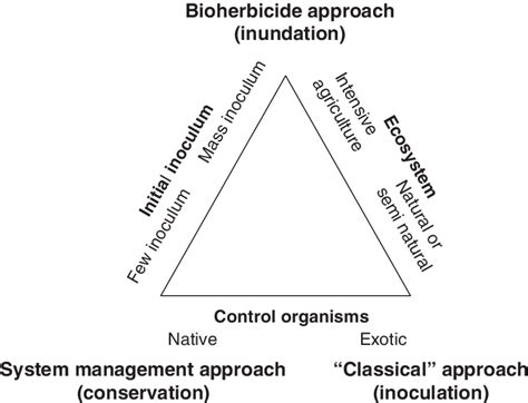 Fig. Schematic diagram showing the three methods of biological weed... | Download Scientific Diagram