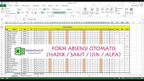 Cara Menghitung Absensi Karyawan Dengan Excel Katelynjou Github Io ...