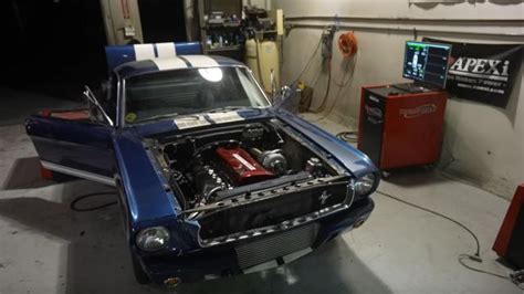 RB26-Swapped 1965 Ford Mustang Is Beautiful Sacrilege