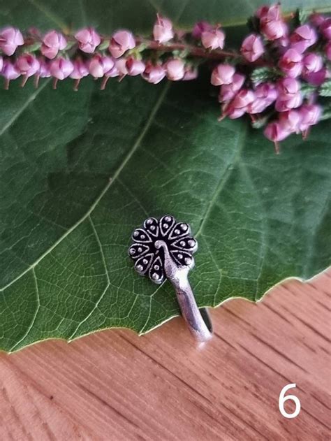 Silver Nose Ring Clip on Nose Ring Oxidized Silver Nose Pin - Etsy UK