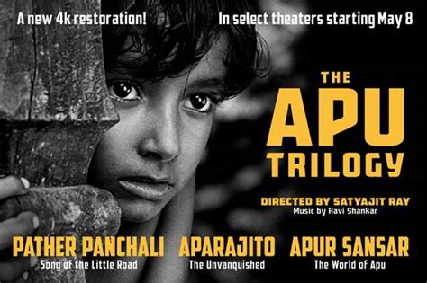 Satyajit Ray’s ‘The Apu Trilogy’ to be released in the US in restored 4K - The American Bazaar