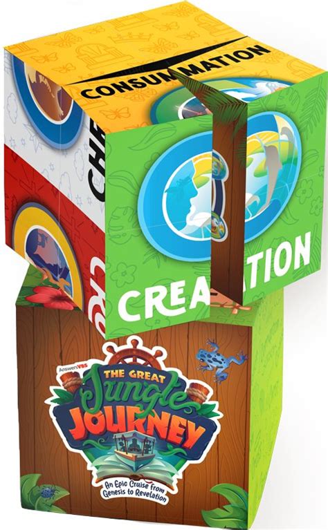 The Great Jungle Journey VBS: 7 C's Cube (Educational Toy) | Answers in Genesis