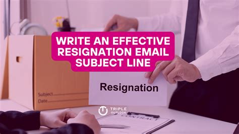 How to Write a Resignation Email Subject Line: 20+ Examples