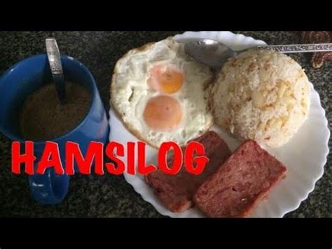 HAMSILOG RECIPE#BREAKFAST - YouTube