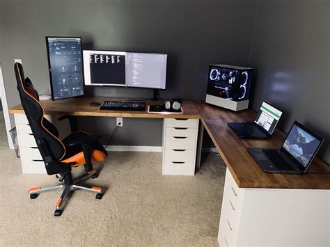 Building a huge l shaped desk – Artofit