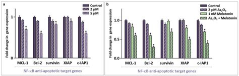 Effects of As2O3 alone or in combination with melatonin on the ...