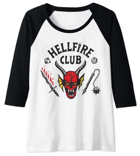 Hellfire Club Stranger Things Long Sleeve T-shirt - Fansaholic.com