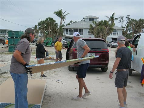 Fort Myers Beach slowly recovers six months after Hurricane Ian : NPR