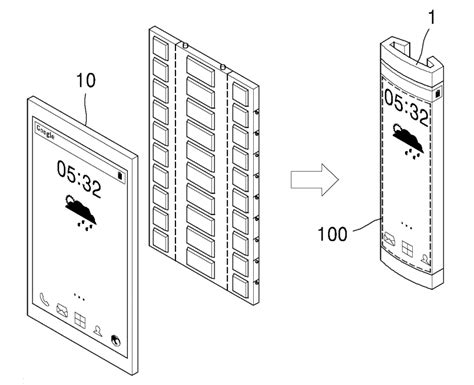 Samsung Display Patent Shows 3-in-1 Device with Flexible OLED Screen