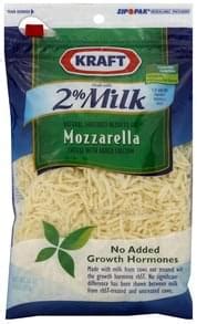 Sargento Mozzarella, Reduced Sodium Shredded Cheese - 7 oz, Nutrition ...