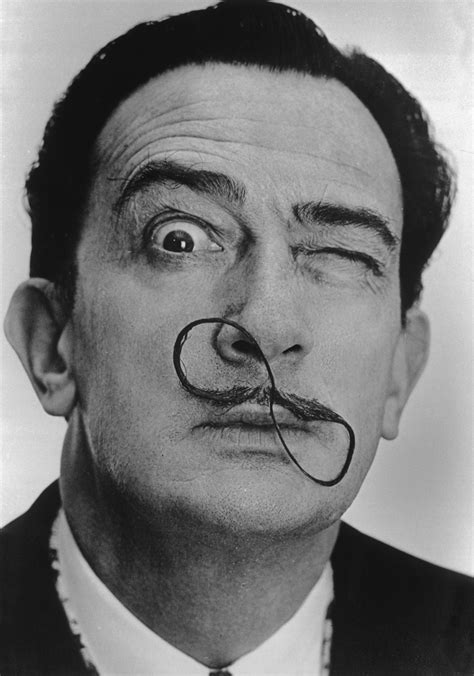 Dali's Moustache • Philippe Halsman • Magnum Photos