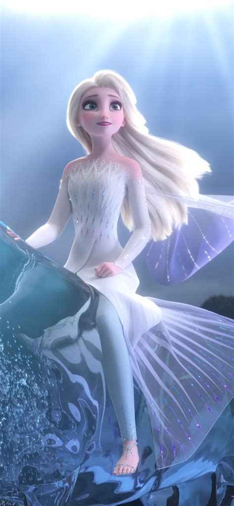 Wallpaper Elsa, Frozen 2, magic water horse 3840x2160 UHD 4K Picture, Image