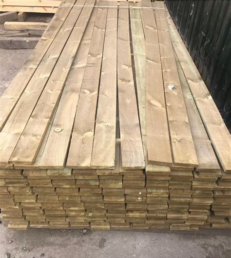 19x100x2.4 (8ft) fencing slats treated green | in Nairn, Highland | Gumtree