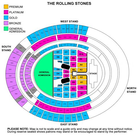 Seating Map Adelaide Entertainment Centre