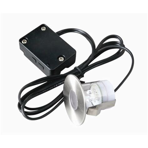 Brilliant 12V Stainless Steel Torquay LED Deck Lights - 5 Pack