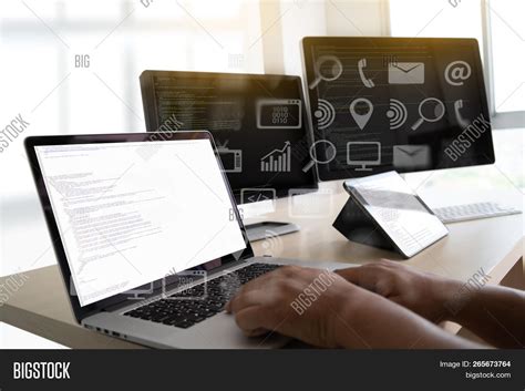 Man Work Coding Image & Photo (Free Trial) | Bigstock