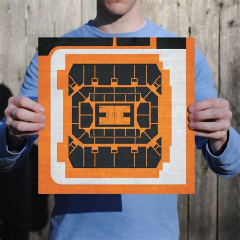 Gill Coliseum Map Art by City Prints - The Map Shop