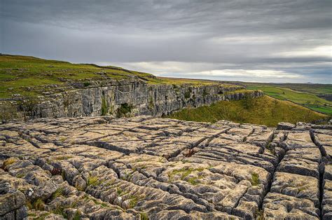 Limestone Pavement above Malham Cove Photograph by David Head - Pixels