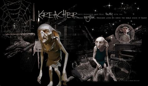 KREACHER.THE BLACK HOUSE ELF by VaLeNtInE-DeViAnT on DeviantArt