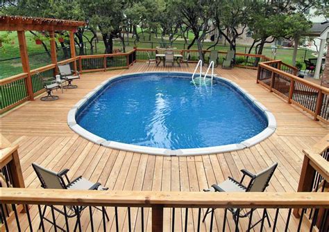 Above-Ground Swimming Pools - Designs, Shapes and Sizes