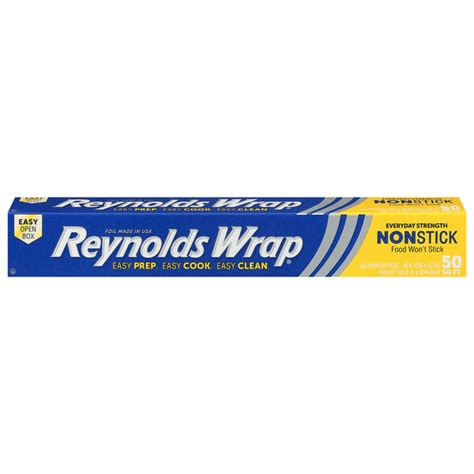 Save on Reynolds Wrap Everyday Strength Non-Stick Aluminum Foil 12 Inch Wide Order Online ...