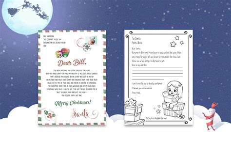 Free Personalized Letter To and From Santa - Hooray Heroes